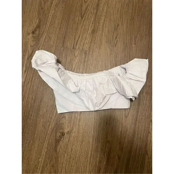 SEVEN WONDERS SAVANNAH CROP TOP WHITE SIZE M - Picture 6 of 9